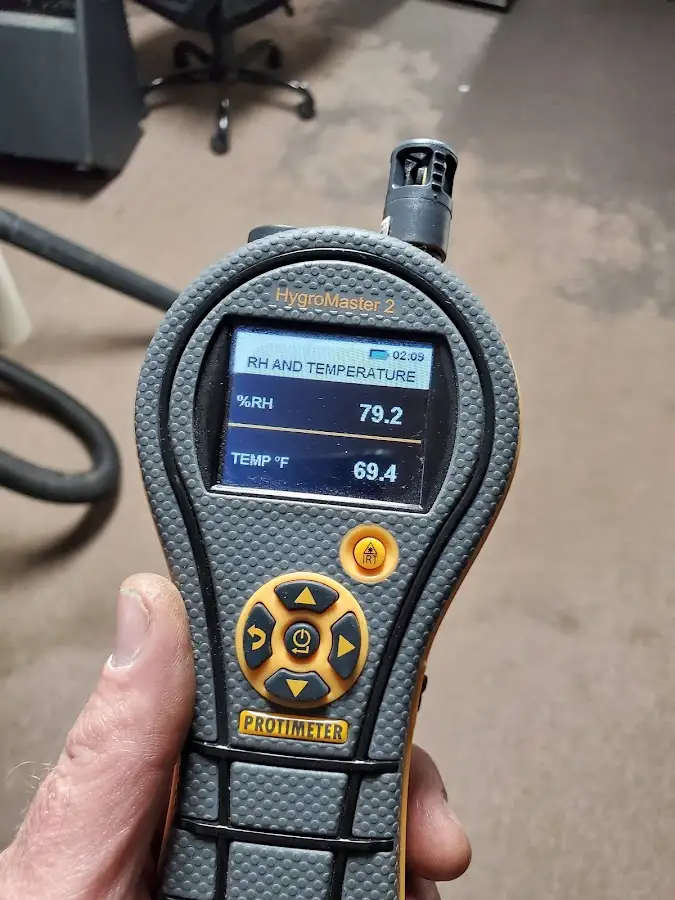 Moisture meter humidity assessment for Fire & Smoke Damage Restoration in North Reading